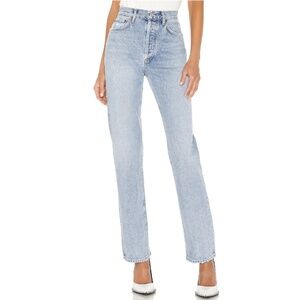 Agolde Lana Straight Womens Jeans